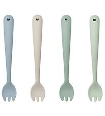 Liewood Fourchettes - 4 Pack - Silicone - Scott - Dusty Menthe M