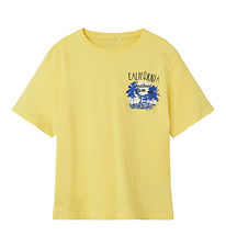 Name It T-Shirt - NkmVagno - Schafgarbe/California