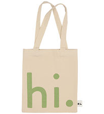 Design Letters Shopper - Klein - Hi - Natur/Grn