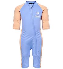 Hummel Coverall Swimsuit - HmlCala - UV40+ - Blue/Pink