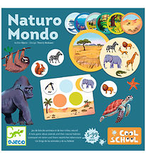 Djeco Bilder-Lotto - Cool Schule - Naturo Mondo