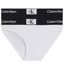 Calvin Klein Slips - 2-pack - Wit/zwart