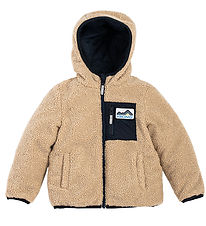 Viking Fleece Jacket - Reversible - Playtime - Navy/Beige