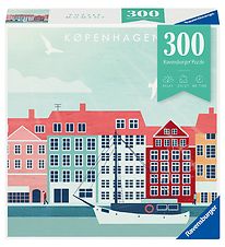 Ravensburger Púsluspil - 300 Kubbar - Kaupmannahöfn Bær