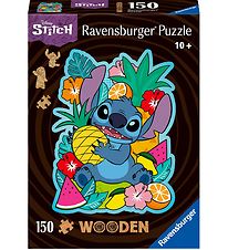 Ravensburger Puzzel - Hout - 150 Bakstenen - Disney Stitch