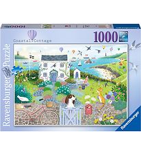 Ravensburger Puzzel - 1000 Bakstenen - Coastal Huisje