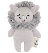 Konges Sljd Hochet - Mini Lion - Grey