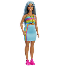 Barbie Poupe - 30 cm - Fashionista Rainbow Athleisure