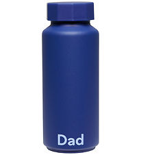 Design Letters Thermo Bottle - Dad - 500 mL - Midnight Blue