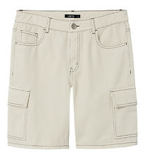 LMTD Shorts - NlmUtizza - Turteltaube/Raven Stiche