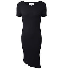 Hound Dress - Asymmetric - Black
