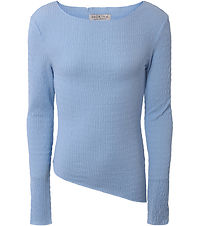 Hound Bluse - Asymmetrisch - Light Blue