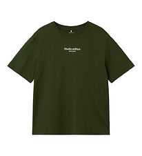 Name It T-shirt - NkmBrody - Noos - Rifle Green