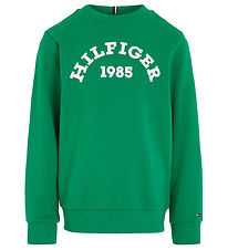 Tommy Hilfiger Sweatshirt - Hilfiger 1985 - Olympia Green