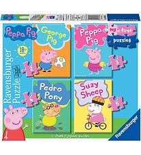 Puzzle Ravensburger - My First - 4 Différents - Peppa Pig