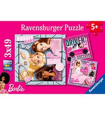 Ravensburger Jigsaw Puzzle - 3x49 Bricks - Barbie