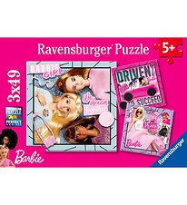 Ravensburger Pussel - 3x49 Delar - Barbie
