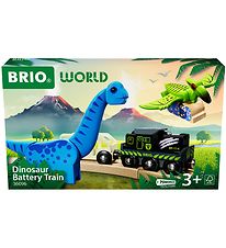 BRIO World Battery powered Train With Dinosaur w. Sound and Ligh