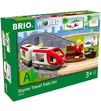BRIO World Startset met reizigerstrein - 22 Onderdelen- 36079