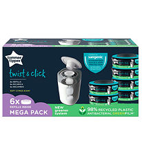 Tommee Tippee Diaper bags - Twist&Click Refill - 6-Pack