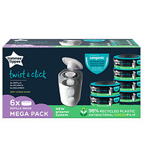 Tommee Tippee Vaippapusseja - Twist&Napsauta Refill - 6 kpl