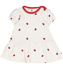 Msli Kleid - Ladybird - Splung Cream/Apple Ed