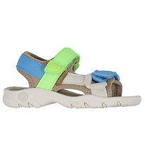 Bisgaard Sandals - Nico - Bright Blue/Green