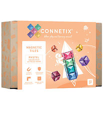 Connetix Magnet Set - 40 Parts - Pastel Square Expansion Pack
