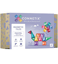 Connetix Jeu d'aimants - 32 Parties - Pastel Mini Pack