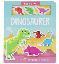 Forlaget Carlsen Sticker book - Play And Learn - Dinosaurs - Dan