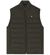 Lyle & Scott Gewatteerd Vest - Olive