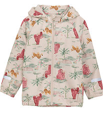 CeLaVi Softshell Jacket - Brandied Apricot/Pink w. Elephants