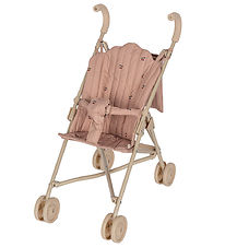 Konges Sljd Doll Stroller - Cherry Blush