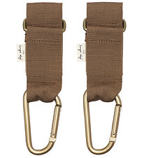 Konges Sløjd Stroller Straps - 2-Pack - Walnut