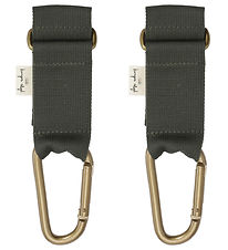 Konges Sløjd Stroller straps - 2-Pack - Moss Grey