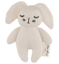 Konges Sløjd Rattle - Mini Rabbit - Offwhite