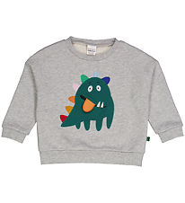 Freds World Sweatshirt - Pale Greymarl