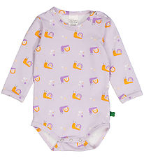 Freds World Bodysuit l/s - Snail - Lavender