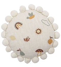 Bloomingville Cushion - Ø40 cm - Agnes Cushion - Natural