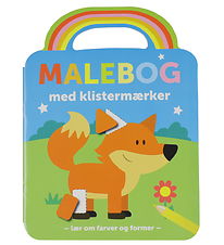 Forlaget Bolden Colouring Book w. Stickers - Fox