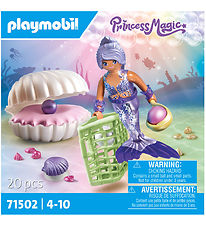 Playmobil Princess Magie - Sirne avec Coquille de Nacre - 71502