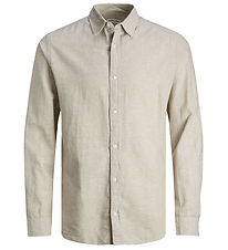 Jack & Jones Shirt - JjeLinen - Crockery