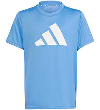 adidas Performance T-Shirt - U TR-ES Logo - Blau/Wei