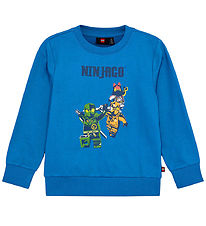 LEGO Ninjago Sweatshirt - LWSCout - Mitte Blue