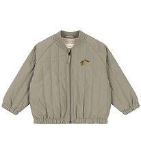 Konges Sljd Thermo Jacket - Juno Bombs - Laural Oak w. Lemon