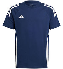 adidas Performance T-shirt - Tiro 24 SWTEEY - Blue/White
