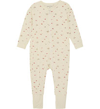 Minymo Nightsuit - Viscose - Strawberry Ice w. Strawberry
