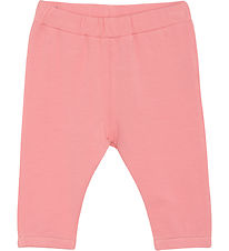 Minymo Pantalon de Jogging - Strawberry Ice av. Broderie