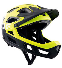 TSG Mountainbike-Helm - Seek FR Graphic - Flow Black/Gelb