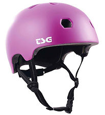 TSG Fahrradhelm - Meta Solid Farbe - Satin Purple Magic